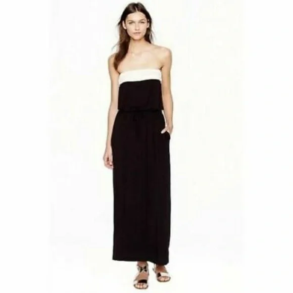 j crew strapless maxi dress Women's Strapless Dresses